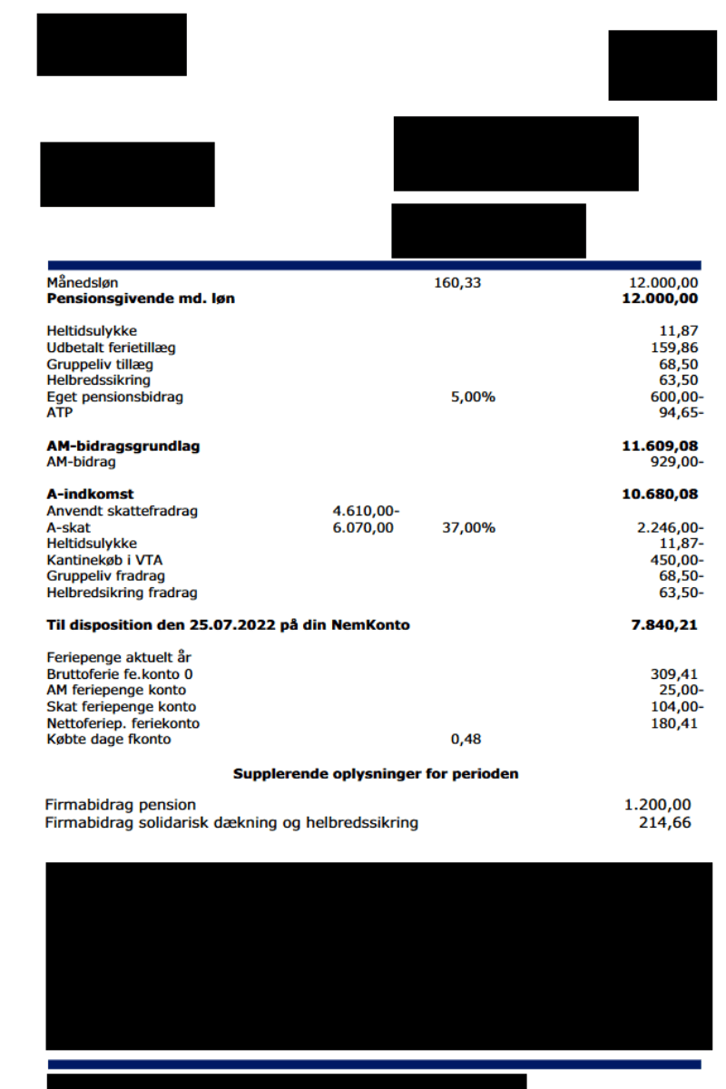 Paystub from payroll portal showing earnings, taxes, deductions, and net pay